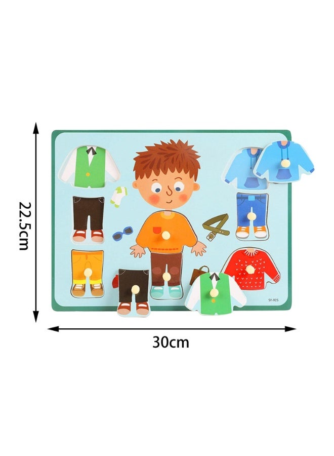 Mordely Wooden Peg Puzzles for Toddlers 2 3 4 Years Old, Kids Educational Preschool Peg Puzzles Toy - Image 3